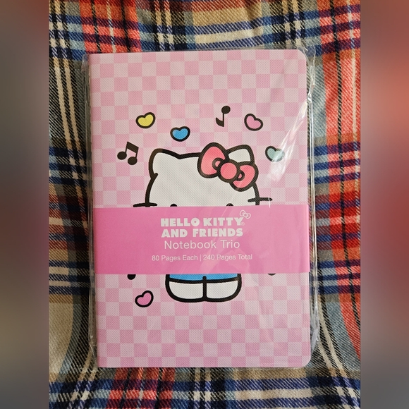 Sanrio Notebook Trio (Hello Kitty, My Melody, Pompompurin) - Picture 1 of 3